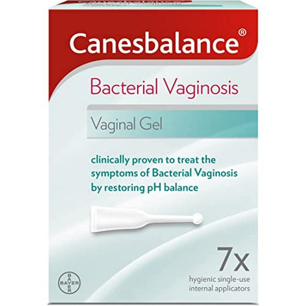 Canesbalance Bacterial Vaginal Gel (7 Applications) by Canesbalance treats bacterial vaginosis symptoms and restores healthy pH balance; includes 7 hygienic, single-use applicators for easy use.