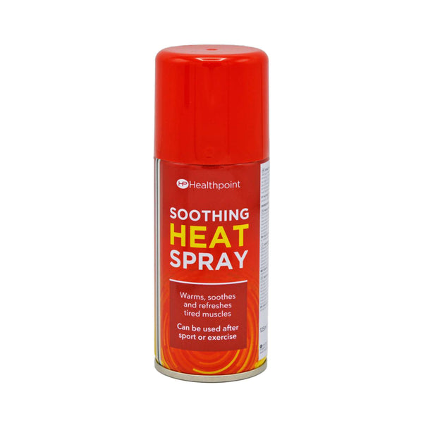 Healthpoint Soothing Heat Spray (125ml) provides targeted warmth to refresh tired muscles. Ideal for use after sport or exercise, this spray helps relieve muscle tension effectively.