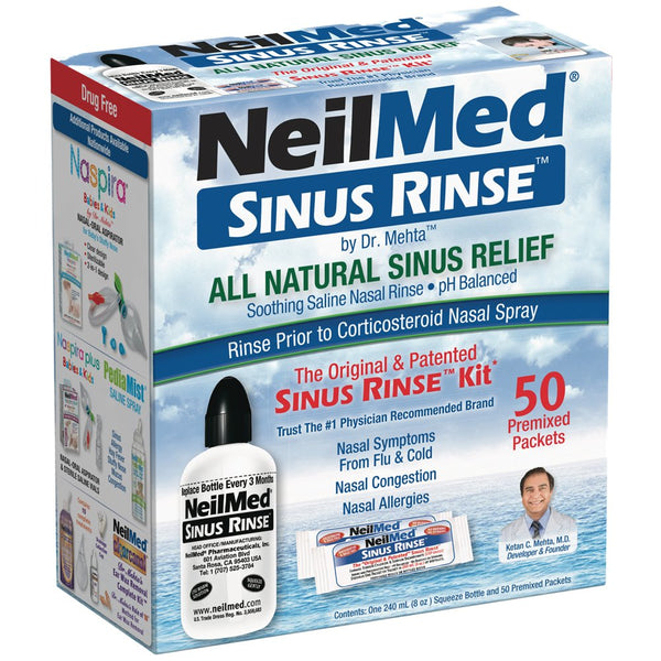 Neilmed Sinus Rinse Kit Sachet (60 sachets)