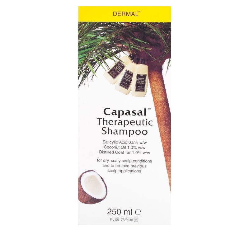 Capasil Capasal Therapeutic Shampoo 250ml – Dandruff & Seborrheic Dermatitis ...