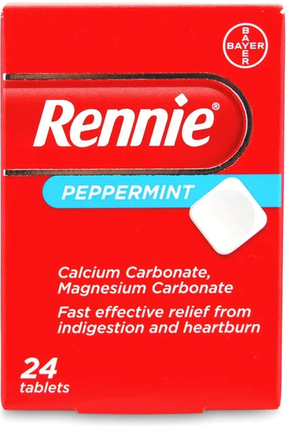 Rennie Peppermint (24 Tablets)