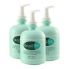 The Dermol 500 Lotion Triple Pack X3 includes three 500ml bottles from Dermol, displayed together against a white background—perfect for soothing eczema and dry skin.